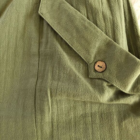 NEW Very J Olive Green Elastic Waist Shorts NWT - Picture 3 of 13